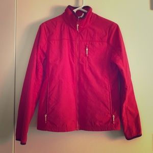 Red jacket